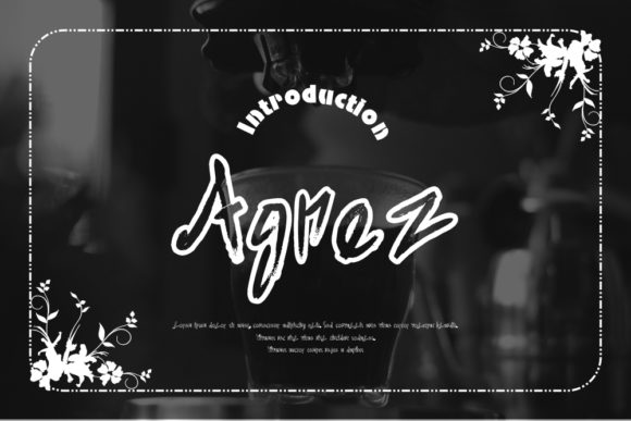 Agnez: The Handwritten Font for Eye-Catching Campaigns