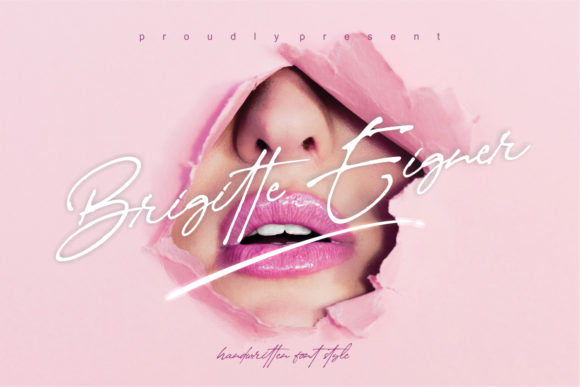 Brigitte Eigner: A Handwritten Font for Editorial Charm