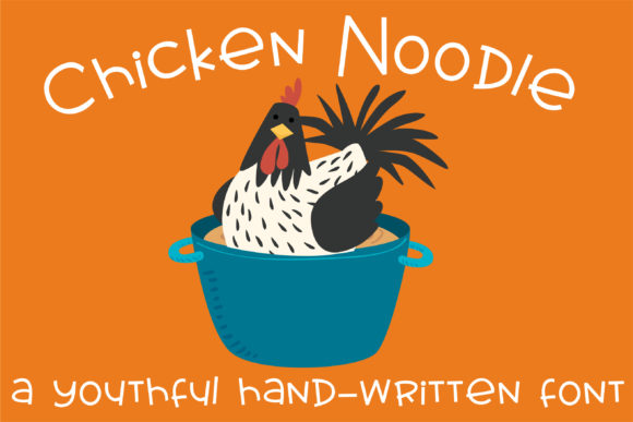 Chicken Noodle: A Versatile Handwritten Font for Web Design