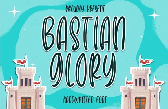 Discover Bastian Glory: A Handwritten Font for Elegant Publishing