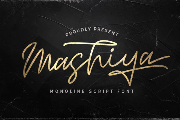 Discover Mashiya: A Handwritten Font for Elegant Web Design