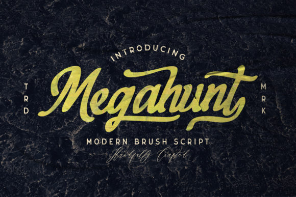 Discover Megahunt: A Versatile Font for Crafters and Designers