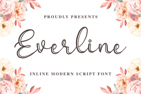 Everline: A Handwritten Font for Elegant Web Design