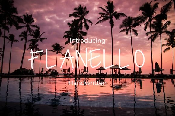 Flanello: A Fun and Clean Font for Your Brand
