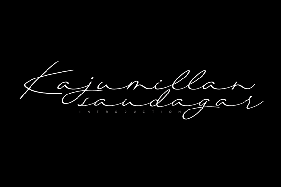 Kajumillan Saudagar: A Versatile Script Font