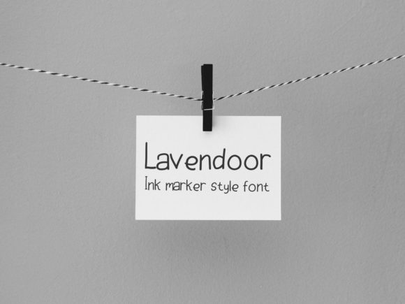 Lavendoor: A Quirky Handwritten Font for Engaging Campaigns