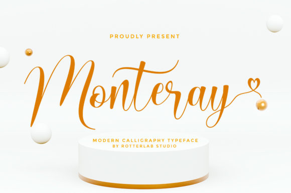 Monteray: A Handwritten Font for Elegant Branding