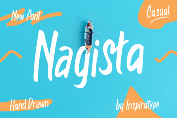 Nagista: A Flowing and Elegant Handwritten Font