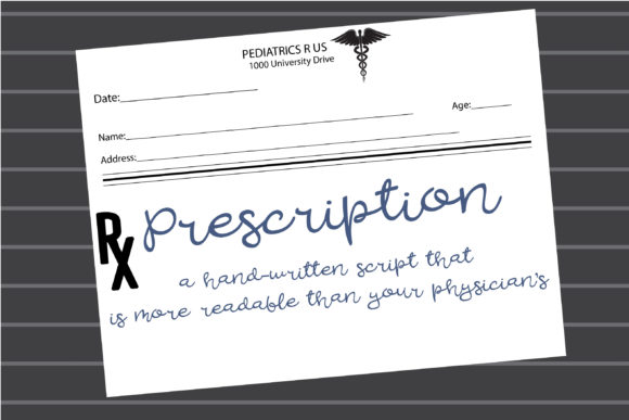PN Prescription: A Versatile Handwritten Font for Engaging Campaigns