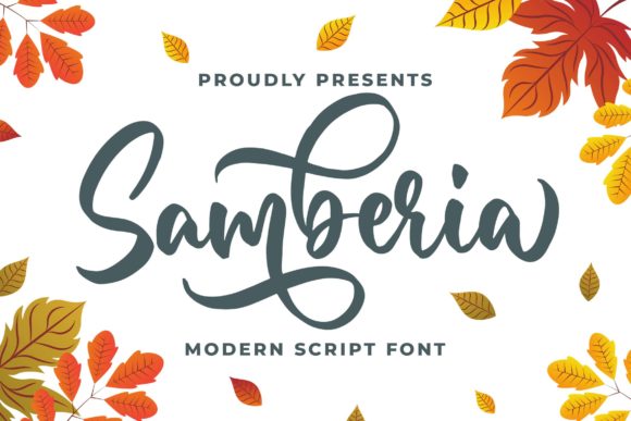 Samberia: A Versatile Handwritten Font for Editorial Design