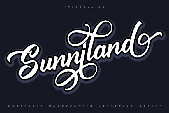 Sunniland: A Versatile Handwritten Font for Web Design