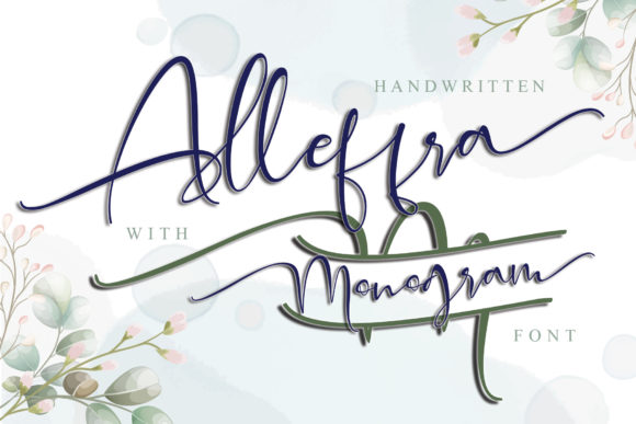 Transform Your Brand with Alleffra: A Modern Handwritten Font