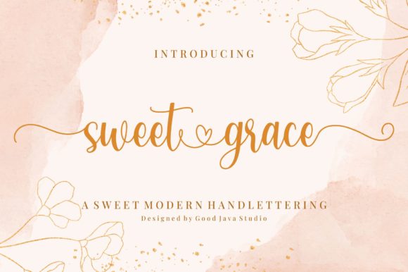Transform Your Brand with Sweet Grace: A Charming Font Choice