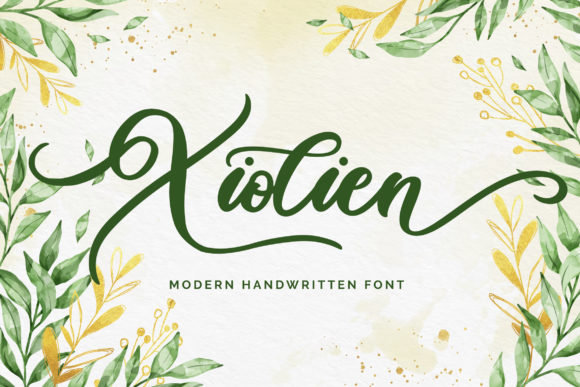 Transform Your Brand with Xiolien: A Premium Script Font