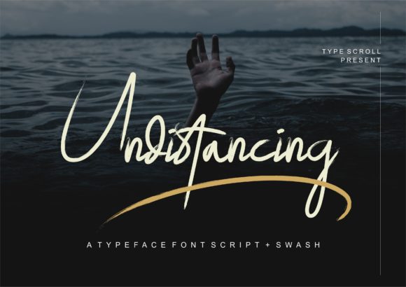 Undistancing: A Modern Brush Font for Web Design