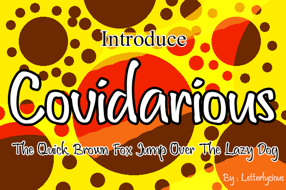Unleash Creativity with Covidarious: A Fun Handwritten Font