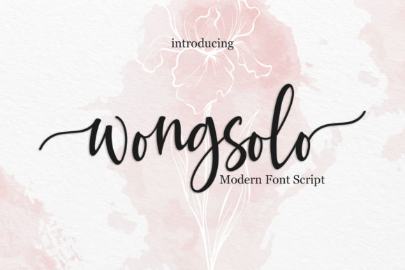 Wongsolo: A Premium Handwritten Font for Engaging Designs