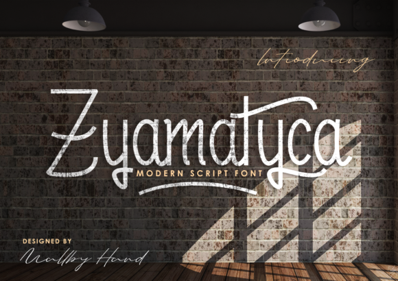 Zyamatyca: A Charming Script Font for Elegant Branding